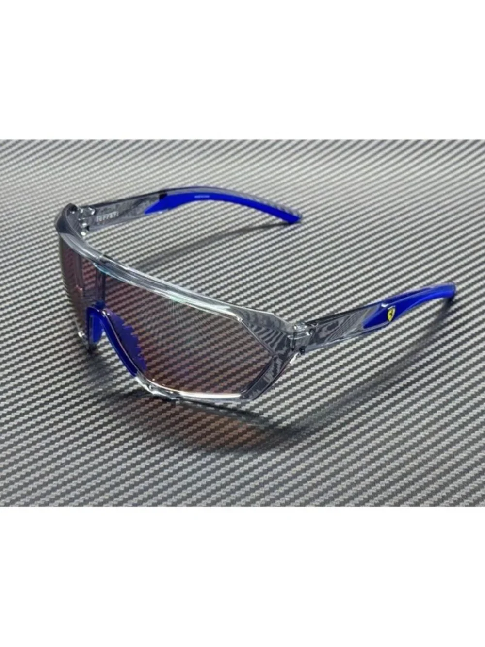 New Ferrari Men Opal Grey Sunglasses 66-21-130